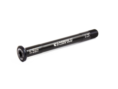 CARBON-TI Thru Axle X-Lock EVO 12x1,0 X-12 Road | 117 mm black