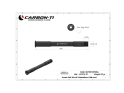 CARBON-TI Steckachse X-Lock EVO 15x1,5 X-RockShox | 148 mm giftgrün