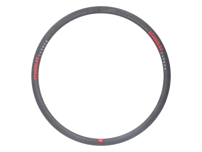 SCHMOLKE Felge 28" Rennrad TLO 30 Clincher Carbon Tubeless Ready | White Edition 24 Loch