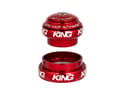 CHRIS KING Headset NoThreadSet GripLock Tapered S.H.I.S. EC34/28.6 | EC44/33 1 1/8"-1 1/4" | red