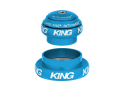 CHRIS KING Headset NoThreadSet GripLock Tapered S.H.I.S. EC34/28.6 | EC44/40 1 1/8"-1 1/2" | matte turquoise