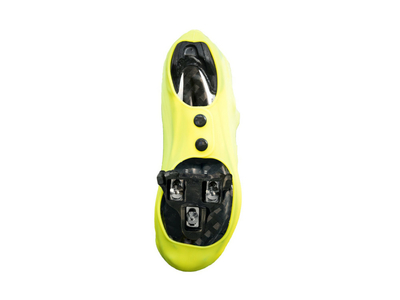 yellow cycling overshoes