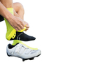 VELOTOZE Shoe Covers tall ROAD Silicone Snap | neon yellow