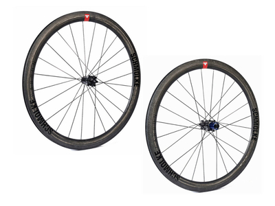 SCHMOLKE Wheelset 28" TLO 45 Extralite Ceramic Disc Tubular | Black Edition SRAM XDR