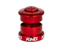 CHRIS KING Head Set InSet 5 GripLock Tapered S.H.I.S. ZS49/28.6 | EC49/40 1 1/8"-1 1/2" | red