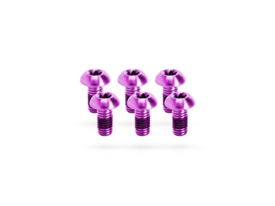 KOGEL BEARINGS Titanium Screw for Brake Disc | M5x10 purple