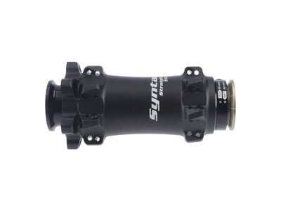 SYNTACE Front Hub Straight MX Front TC 6-Bolt black matte | 15x110 mm BOOST Thru Axle | 28 Holes