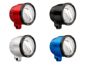 SON E-Bike Head Light Edelux DC 170 | StVZO red anodized