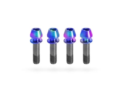 KOGEL BEARINGS Titanium Screw Set for Stem | M5x18 mm oil slick
