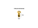 KOGEL BEARINGS Titanschrauben Set für Flaschenhalter | M5x12 gold