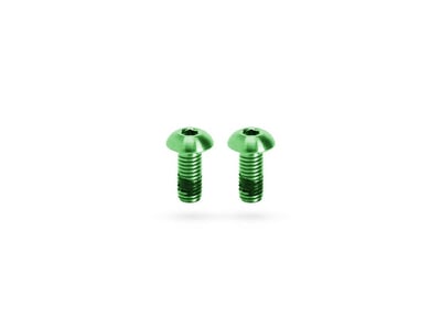 KOGEL BEARINGS Titanium Screw Set for Bottle Cage | M5x12 green