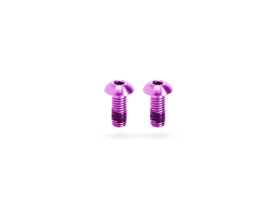 KOGEL BEARINGS Titanium Screw Set for Bottle Cage | M5x12 purple