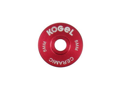 KOGEL BEARINGS Jockey Wheel Dust Caps | SRAM 11-speed MTB / 12-speed Eagle red