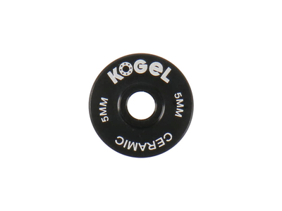KOGEL BEARINGS Jockey Wheel Dust Caps | 12 teeth Shimano black