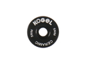 KOGEL BEARINGS Jockey Wheel Dust Caps | 12 teeth Shimano black