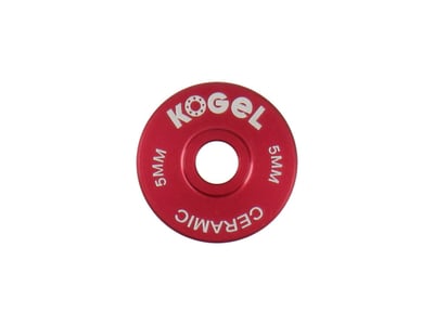 KOGEL BEARINGS Schaltwerkröllchen Staubkappen | 12 Zähne Shimano rot