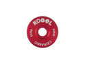 KOGEL BEARINGS Schaltwerkröllchen Staubkappen | 12 Zähne Shimano rot