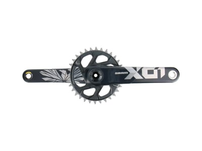 SRAM X01 Eagle DUB Kurbel 1x12 | X-SYNC 2 Direct Mount Kettenblatt 32 Zähne MTB-Wide | Kettenlinie 55 mm | schwarz 175 mm