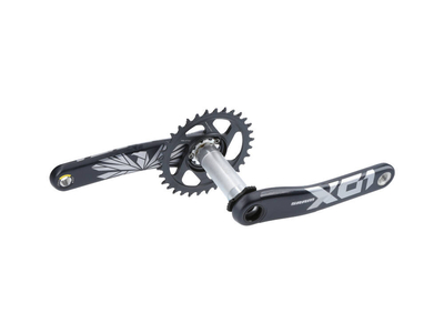 SRAM X01 Eagle DUB Kurbel 1x12 | X-SYNC 2 Direct Mount Kettenblatt 32 Zhne MTB-Wide | Kettenlinie 55 mm | schwarz 175 mm