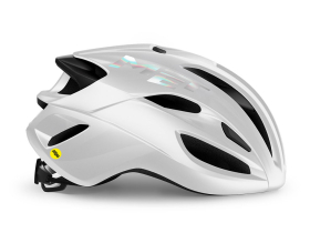 MET Bike Helmet Rivale MIPS white holographic | glossy