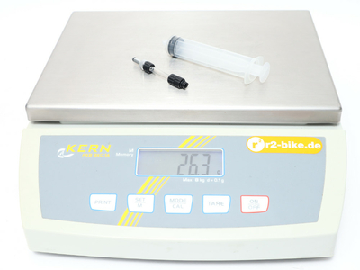 HOPE Bremssattel RX4+ Flat Mount FM Std fr SRAM | DOT silber