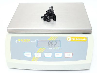 HOPE Bremssattel RX4+ Flat Mount rear FM+20 fr SRAM | DOT schwarz