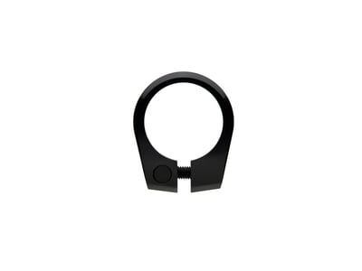 TITLE MTB Sattelklemme Clamp Aluminium schwarz | 31,8 mm