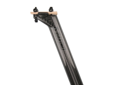 DARIMO Seatpost T2 SB 15 mm Offset | 3K bright / black | 31,6 mm 400 mm