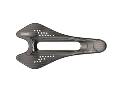 GELU Saddle K-3 + Carbon/punctured | 3K matte