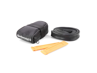CONTINENTAL saddlebag with 28 Race tube 42 mm SV and 2...