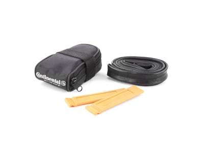 CONTINENTAL saddlebag with 28 Race tube 42 mm SV and 2...
