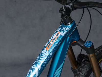 Dyedbro Ebike Camo Frame Pellicola Protettiva Bianca