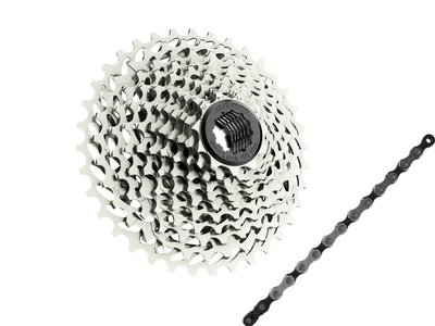 WEAR SET 11-speed SRAM Rival 22 | Rival 1 Cassette PG-1130 | XG-1150 + SRAM PC-1130 Chain SRAM RIVAL 22 | RIVAL 1 PG-1130 | 11-32 Teeth