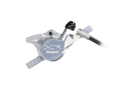 HOPE Disc Brake XCR PRO X2 Post Mount separately silver Frontwheel 
