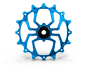 ALUGEAR Jockey Wheels Set | 12/14 teeth blue