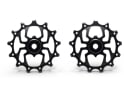 ALUGEAR Jockey Wheels Set | 13/13 teeth silver