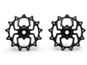 ALUGEAR Jockey Wheels Set | 13/13 teeth red
