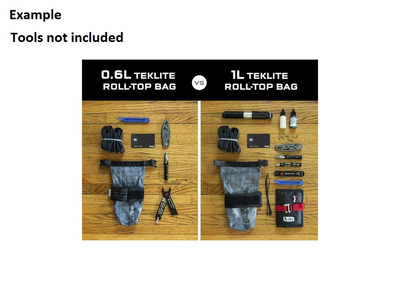 WOLFTOOTH Tasche TekLite Roll-Top Bag | 1 Liter Tasche mit Strap