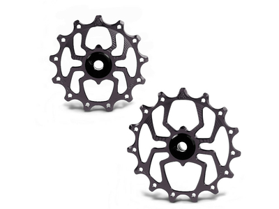 ALUGEAR Jockey Wheels Set | 13/15 teeth black