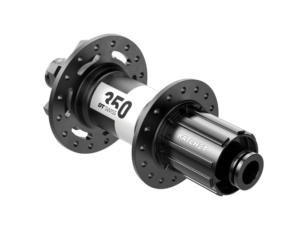 【新品】DT SWISS 350 (12mm thru/148mm Boost) dt-swiss-hinterradnabe-350-