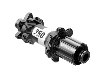 DT SWISS Rear Hub 350 Straightpull 6-Hole 12x142 mm Thru Axle | Freehub Shimano | SRAM