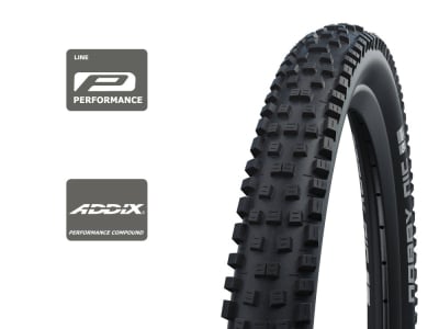 SCHWALBE Tire Nobby Nic 27,5 x 2,40 ADDIX SnakeSkin Performance RaceGuard Double Defense TLE