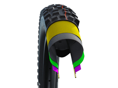 SCHWALBE Tire Nobby Nic 27,5 x 2,40 Super Trail ADDIX SpeedGrip EVO SnakeSkin TLE