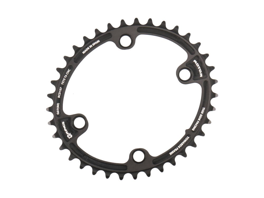 ROTOR Mixte Q 50at - Bcd110x5 Plateau pour v lo, Noir, 50T EU