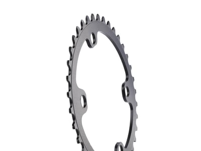 ROTOR Kettenblatt Q-Rings oval 2-fach LK 107 mm | 4 Loch...