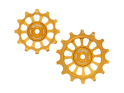 KOGEL BEARINGS Derailleur pulleys 2nd generation 12-14 teeth | Shimano Dura Ace R9100, Ultegra R8000/8100, 105 R7000 | gold