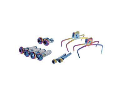 SRAM Upgrade Kit fr G2 Caliper mount front & rear | rainbow