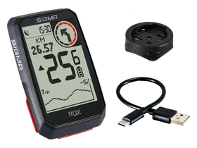 SIGMA SPORT Fahrradcomputer ROX 4.0 GPS | schwarz