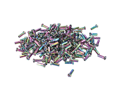 Speichennippel Spoke Nipple Brass 2 mm | 14 mm oil slick