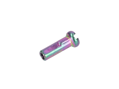 Speichennippel Spoke Nipple Brass 2 mm | 14 mm oil slick
